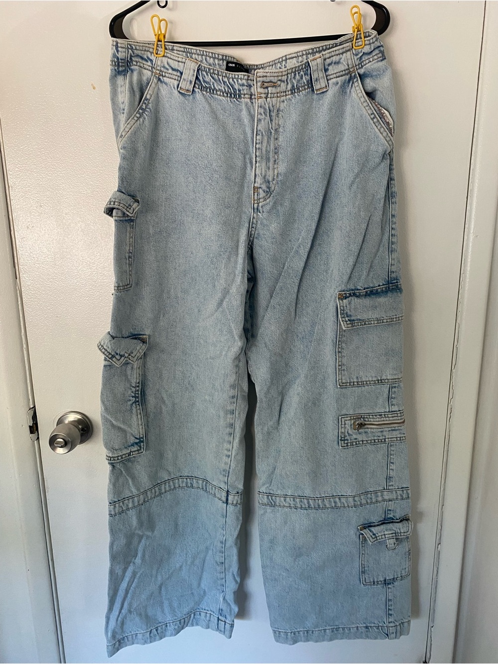 ASOS Women Cargo Jeans - Relaxed Utility Fit- size 12